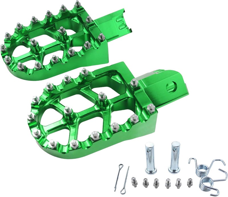 Adsspro Motorcycle CNC Aluminum Foot Pegs Rests Footpegs for CRF50 CRF70 CRF110 XR50 XR70 XR110 CRF XR 50 70 110 M2R SDG DHZ KAYO Dirt Bike Pit Bike - Image 2